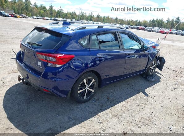 4S3GTAV65N3723664 2022 SUBARU IMPREZA Blue Tył prawy