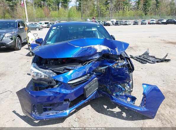 4S3GTAV65N3723664 2022 SUBARU IMPREZA Blue Widok wnętrza z tyłu