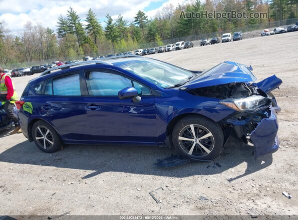 4S3GTAV65N3723664 2022 SUBARU IMPREZA Blue Widok wnętrza 360 stopni