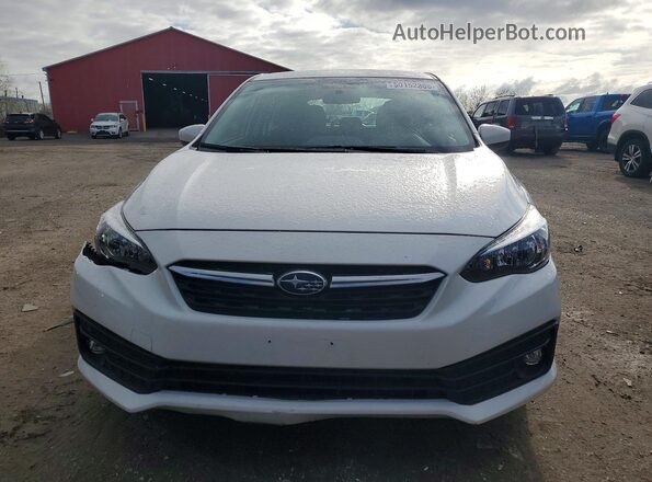 4S3GTAV65P3709606 2023 SUBARU IMPREZA White Vista frontal