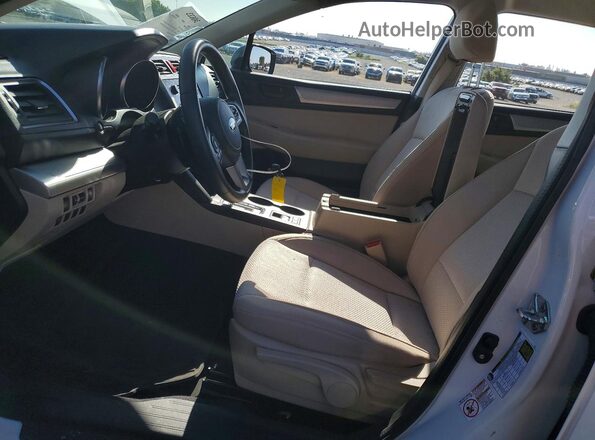 4S4BSAAC1G3307909 2016 SUBARU OUTBACK White წინა სალონის ხედი