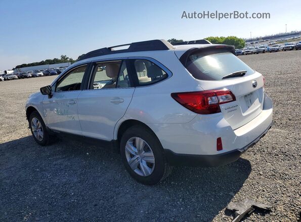 4S4BSAAC1G3307909 2016 SUBARU OUTBACK White უკანა მარცხენა