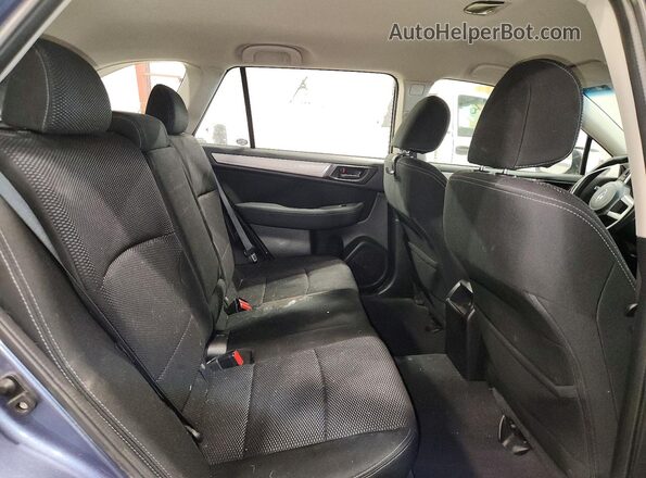 4S4BSAAC3H3415630 2017 SUBARU OUTBACK Синий Вид задней части салона