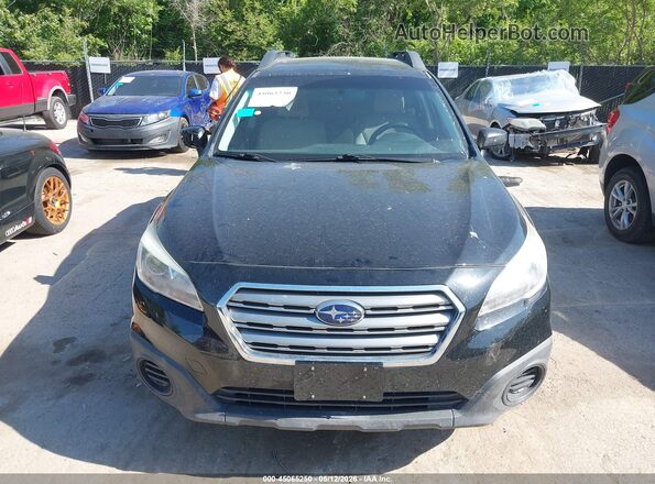 4S4BSAAC7H3360633 2017 SUBARU OUTBACK Black Вид щитка приладів