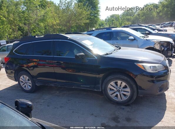 4S4BSAAC7H3360633 2017 SUBARU OUTBACK Black Вид задньої частини салону