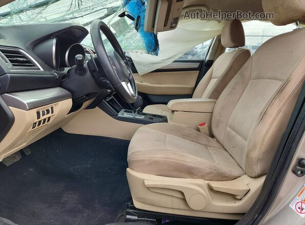 4S4BSAAC8H3318892 2017 SUBARU OUTBACK Tan Սալոնի դիմացի տեսք