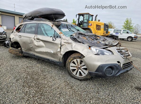 4S4BSAAC8H3318892 2017 SUBARU OUTBACK Tan Առջևի աջ