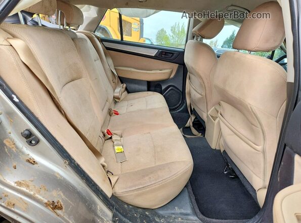 4S4BSAAC8H3318892 2017 SUBARU OUTBACK Tan Սալոնի հետևի տեսք