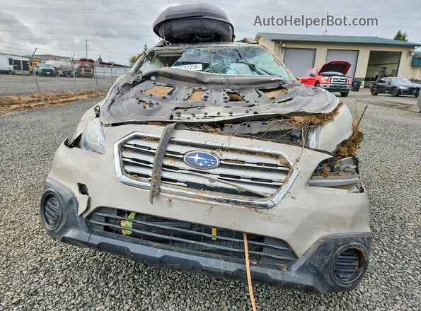4S4BSAAC8H3318892 2017 SUBARU OUTBACK Tan Դիմացի տեսք