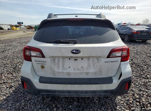4S4BSABC1K3229543 2019 SUBARU OUTBACK White Widok z tyłu