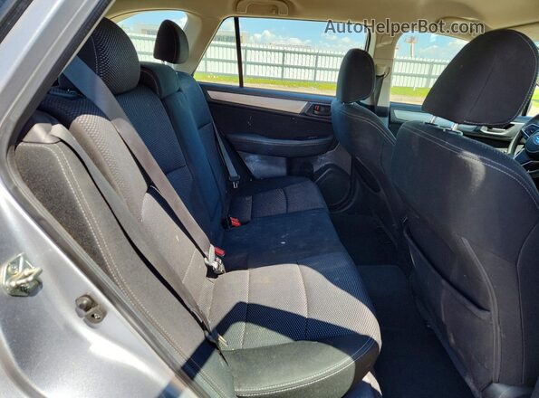 4S4BSABC1K3374789 2019 SUBARU OUTBACK Silver Vista de los asientos traseros