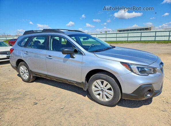 4S4BSABC1K3374789 2019 SUBARU OUTBACK Silver Delantero derecho