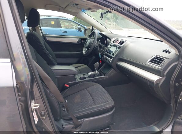 4S4BSABC3K3228619 2019 SUBARU OUTBACK Gray Вид салону спереду