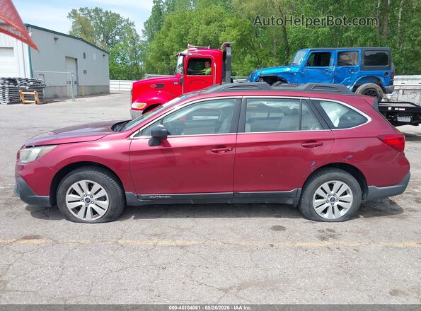 4S4BSABC5K3207352 2019 SUBARU OUTBACK Burgundy 360 interior view