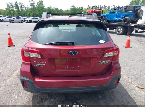 4S4BSABC5K3207352 2019 SUBARU OUTBACK Burgundy 