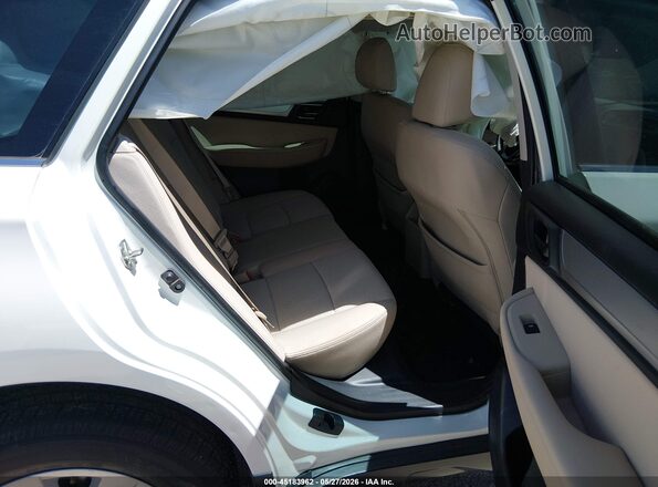 4S4BSABC6K3210048 2019 SUBARU OUTBACK White VIN կոդի պիտակի տեսք