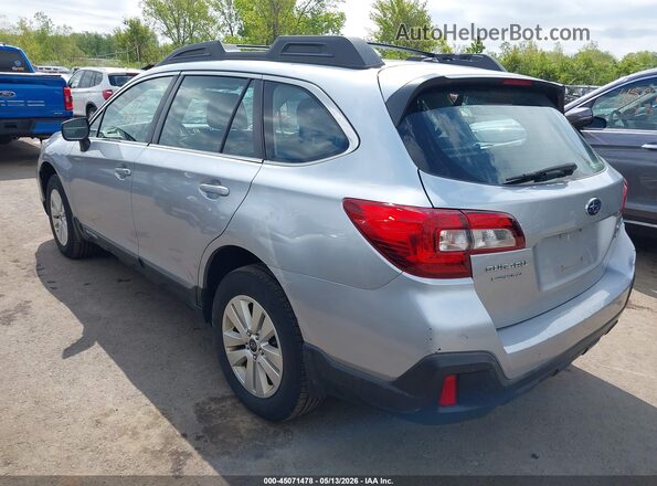 4S4BSABC7K3240286 2019 SUBARU OUTBACK Silver Tył lewy