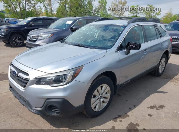 4S4BSABC7K3240286 2019 SUBARU OUTBACK Silver Przód lewy