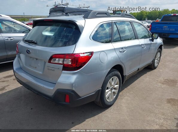 4S4BSABC7K3240286 2019 SUBARU OUTBACK Silver Tył prawy