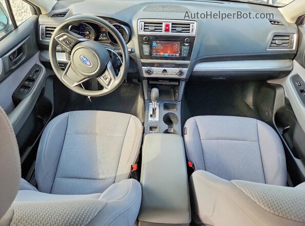 4S4BSABC8K3350599 2019 SUBARU OUTBACK Gray Widok deski rozdzielczej