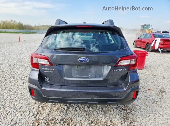 4S4BSABC8K3350599 2019 SUBARU OUTBACK Gray Widok z tyłu