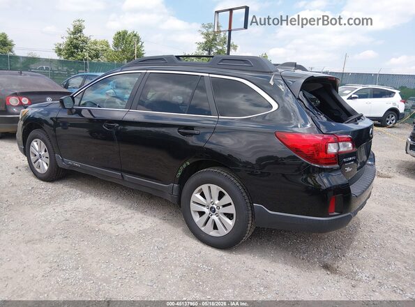 4S4BSACC2H3227162 2017 SUBARU OUTBACK Black Tył lewy