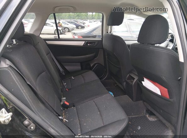 4S4BSACC2H3227162 2017 SUBARU OUTBACK Black Widok naklejki z numerem VIN
