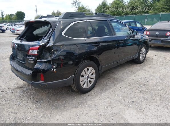 4S4BSACC2H3227162 2017 SUBARU OUTBACK Black Tył prawy