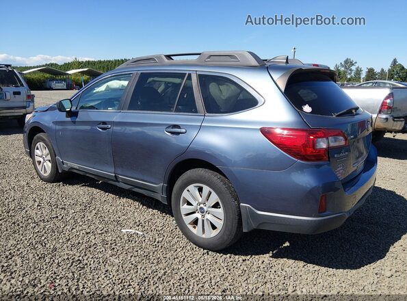 4S4BSACC2H3354073 2017 SUBARU OUTBACK Blue Trasero izquierdo