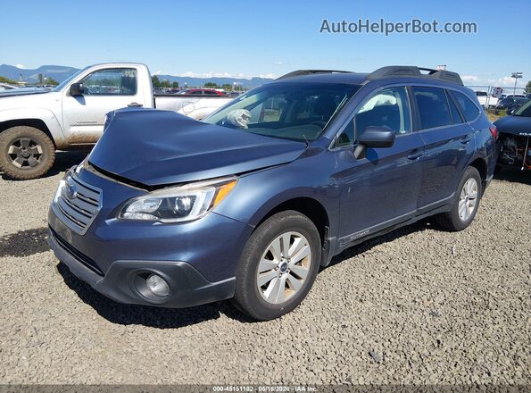 4S4BSACC2H3354073 2017 SUBARU OUTBACK Blue Vista tres cuartos delantera izquierda