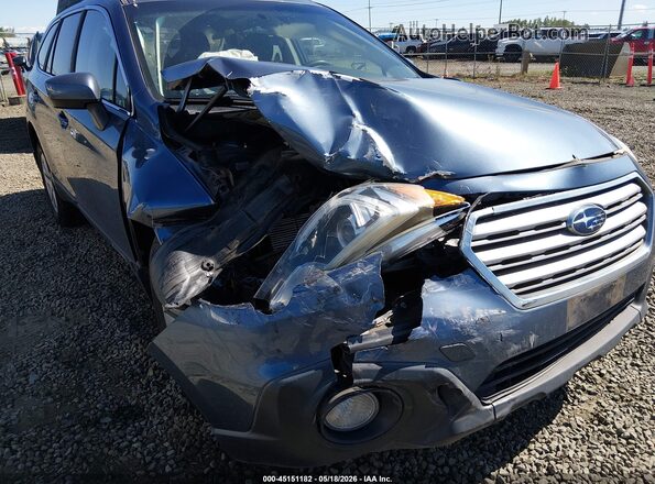 4S4BSACC2H3354073 2017 SUBARU OUTBACK Blue Vista frontal