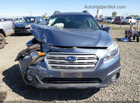 4S4BSACC2H3354073 2017 SUBARU OUTBACK Blue Vista del cuadro de instrumentos
