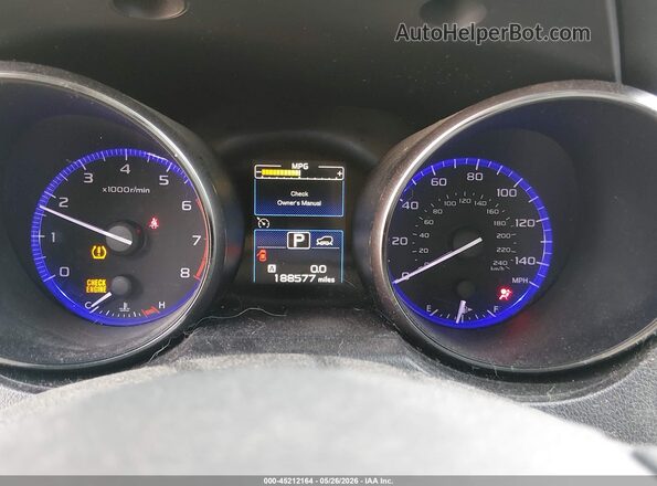4S4BSACC3G3205458 2016 SUBARU OUTBACK Blue Вид задніх сидінь