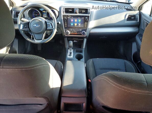 4S4BSACC4J3271122 2018 SUBARU OUTBACK Black Widok deski rozdzielczej