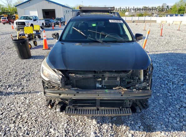 4S4BSACC4J3271122 2018 SUBARU OUTBACK Black Widok z przodu