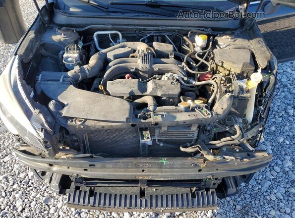 4S4BSACC4J3271122 2018 SUBARU OUTBACK Black Widok komory silnika