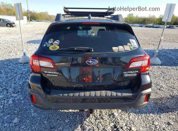 4S4BSACC4J3271122 2018 SUBARU OUTBACK Black Widok z tyłu