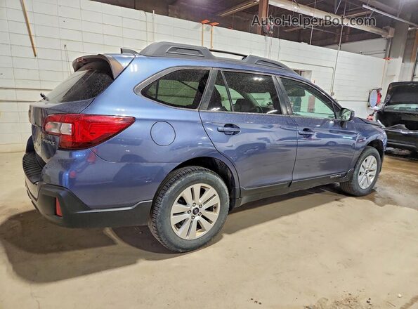 4S4BSACC7J3347187 2018 SUBARU OUTBACK Синий Задняя правая четверть