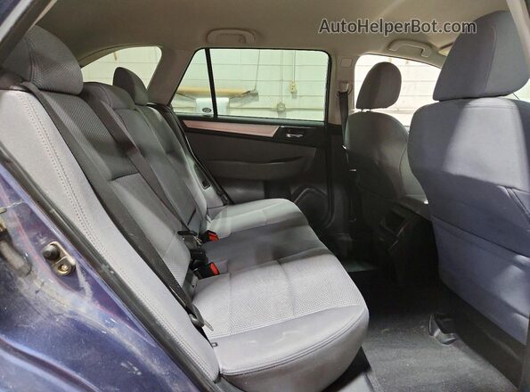 4S4BSACC7J3347187 2018 SUBARU OUTBACK Синий Вид задней части салона