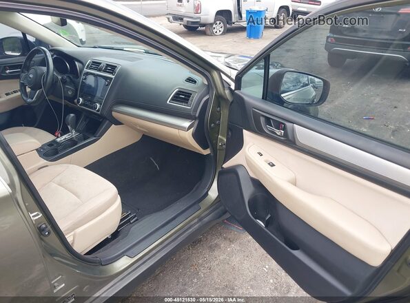 4S4BSACCXJ3269004 2018 SUBARU OUTBACK Green წინა სალონის ხედი