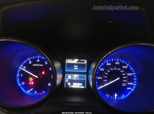 4S4BSACCXJ3366252 2018 SUBARU OUTBACK Blue 