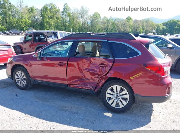 4S4BSADC3H3369521 2017 SUBARU OUTBACK Red 