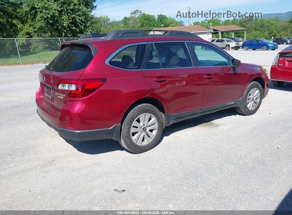 4S4BSADC3H3369521 2017 SUBARU OUTBACK Red 