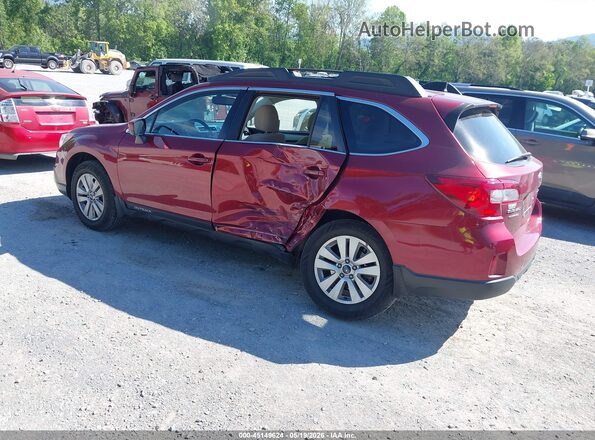4S4BSADC3H3369521 2017 SUBARU OUTBACK Red 