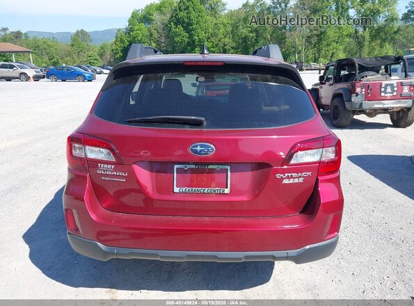 4S4BSADC3H3369521 2017 SUBARU OUTBACK Red 