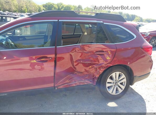 4S4BSADC3H3369521 2017 SUBARU OUTBACK Red 