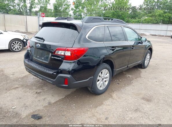 4S4BSADC3J3294518 2018 SUBARU OUTBACK Black Հետևի աջ