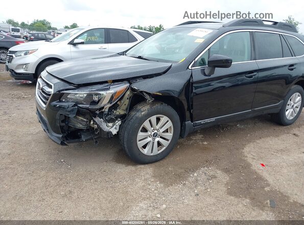 4S4BSADC3J3294518 2018 SUBARU OUTBACK Black Դիմացի տեսք