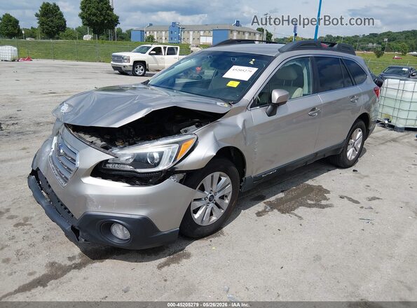 4S4BSAFC0H3393692 2017 SUBARU OUTBACK Silver წინა მარცხენა ხედი სამი მეოთხედიდან