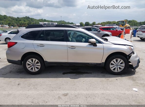 4S4BSAFC0H3393692 2017 SUBARU OUTBACK Silver უკანა სალონის ხედი